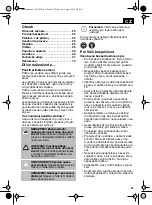 Preview for 23 page of Lux Tools 101 107 Instructions For Use Manual