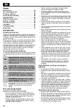 Предварительный просмотр 24 страницы Lux Tools 101907 Original Instructions Manual