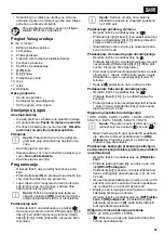 Предварительный просмотр 41 страницы Lux Tools 101907 Original Instructions Manual