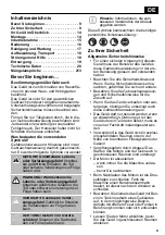 Preview for 9 page of Lux Tools 234863 Instruction Manual