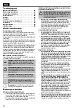 Предварительный просмотр 42 страницы Lux Tools 380449 Original Instructions Manual