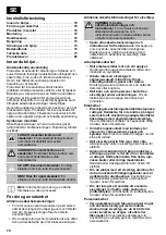 Предварительный просмотр 70 страницы Lux Tools 380449 Original Instructions Manual