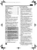 Preview for 43 page of Lux Tools 389 828 Assembly And Operation Instruction