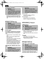 Preview for 12 page of Lux Tools 468404 Original Instructions Manual