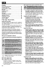 Preview for 54 page of Lux Tools A-FMR-20 Set Original Instructions Manual