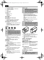 Предварительный просмотр 12 страницы Lux Tools E-HS-400/42 T Original Instructions Manual