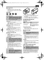 Предварительный просмотр 21 страницы Lux Tools E-HS-400/42 T Original Instructions Manual