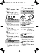 Preview for 41 page of Lux Tools E-HS-400/42 T Original Instructions Manual