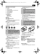 Предварительный просмотр 59 страницы Lux Tools E-HS-400/42 T Original Instructions Manual