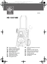 Предварительный просмотр 1 страницы Lux Tools HD-130/1800 Manual