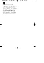 Preview for 12 page of Lux Tools SWS 300 electronic Original Operating Instructions