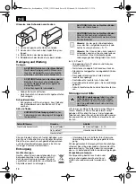 Предварительный просмотр 10 страницы LUX 115209 Original Instructions Manual