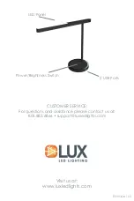 Предварительный просмотр 4 страницы LUX HIGHLINE User Manual