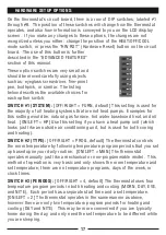 Preview for 17 page of LUX TX9600TS User Manual