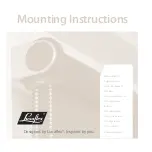 LuxaFlex Roller Blinds XL Mounting Instructions предпросмотр