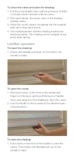 Preview for 5 page of LuxaFlex Silhouette Shadings Manual