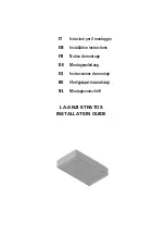 Preview for 1 page of Luxair Anzi Stratos Installation Manual