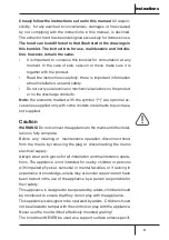 Предварительный просмотр 8 страницы Luxair CH90DELUX/SS Installation, Maintenance And Usage