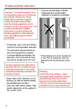 Предварительный просмотр 8 страницы Luxair LA-60-100 OC Operating And Installation Instructions