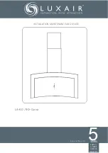 Preview for 1 page of Luxair LA-60-Curva Installation, Maintenance And Usage