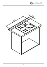 Preview for 6 page of Luxair LA 90 DOWNDRAFT BLK Installation Manual