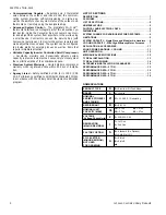 Preview for 2 page of Luxaire ACCLIMATE AL21 Series Technical Manual