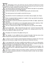 Preview for 9 page of LUXAMED LuxaScope Auris CCT LED Manual