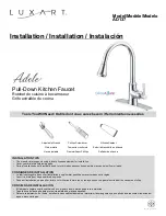 Luxart AdeleAD137 Installation Manual preview