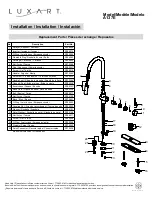 Предварительный просмотр 4 страницы Luxart AERRO A137E-PBB Installation Instructions Manual