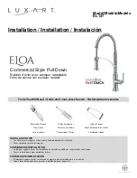 Luxart Eloa EL137 Installation Manual предпросмотр