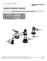 Предварительный просмотр 3 страницы Luxart Embellish EB341 Installation
