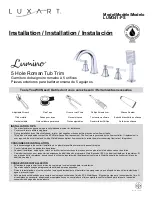 Предварительный просмотр 1 страницы Luxart Lumino LUM341-PS Installation Manual