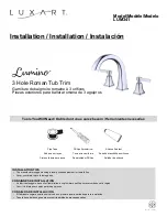 Предварительный просмотр 1 страницы Luxart Lumino LUM341 Installation Manual