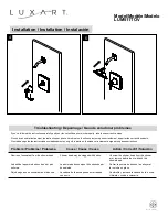 Предварительный просмотр 3 страницы Luxart Lumino LUM511TOV Manual