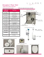 Preview for 5 page of Luxart LX710W Installation Instructions Care And Maintenance