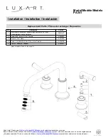 Preview for 4 page of Luxart PaStiche PA341 Installation Manual