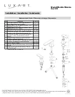 Предварительный просмотр 4 страницы Luxart SOLV SL2418 Installation Manual