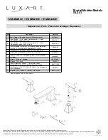 Preview for 4 page of Luxart SOLV SL341 Installation Manual