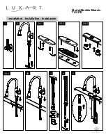 Предварительный просмотр 2 страницы Luxart Tapestry TA137E Installation Manual