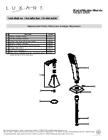 Предварительный просмотр 4 страницы Luxart VELERO VE341-LFDV Installation Manual