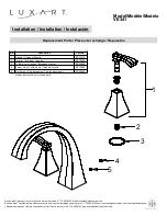 Предварительный просмотр 3 страницы Luxart Velero VE341 Installation Manual