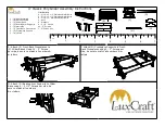 LuxCraft 4' Classic Poly Glider Assembly Instructions предпросмотр