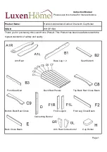 Luxen Home Hemlock WHOF1589 Instruction Manual предпросмотр