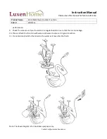 Предварительный просмотр 2 страницы Luxen Home WHF1313 Instruction Manual