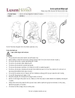 Предварительный просмотр 2 страницы Luxen Home WHF616 Instruction Manual