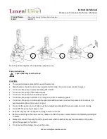 Предварительный просмотр 2 страницы Luxen Home WHF720 Instruction Manual