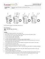 Предварительный просмотр 2 страницы Luxen Home WHF723 Instruction Manual