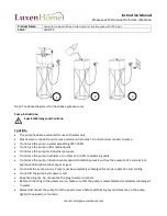 Предварительный просмотр 2 страницы Luxen Home WHF729 Instruction Manual