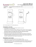 Preview for 3 page of Luxen Home WHF909 Instruction Manual