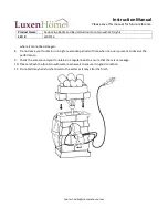 Предварительный просмотр 2 страницы Luxen Home WHF916 Instruction Manual